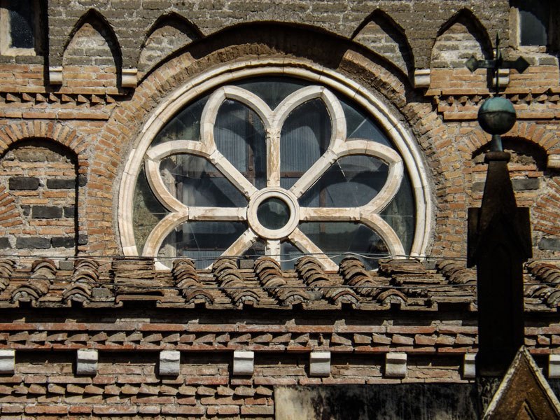 Grottaferrata - Abbazia di San Nilo; la basilica di Santa Maria.
