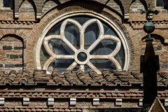 Grottaferrata - Abbazia di San Nilo; la basilica di Santa Maria.