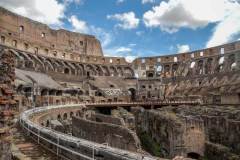 L'Anfiteatro Flavio (o Colosseo).